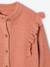 Gilet fille volants fantaisie bronze+rose poudré 6 - vertbaudet enfant 
