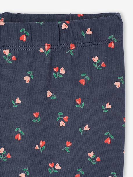 Legging fille imprimé encre+vert amande+vert d'eau+vert imprimé 3 - vertbaudet enfant 