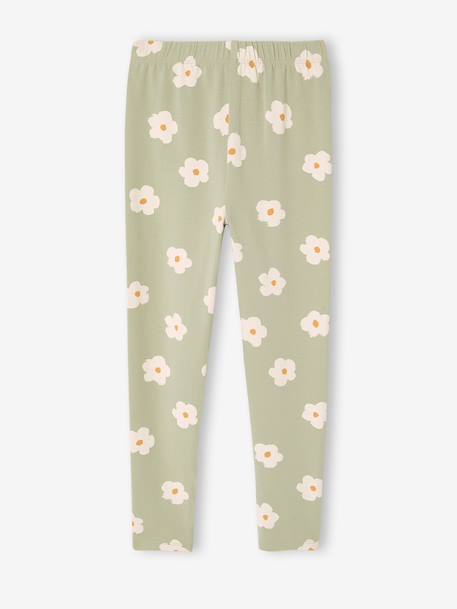 Legging fille imprimé encre+vert amande+vert d'eau+vert imprimé 5 - vertbaudet enfant 