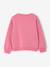 Sweat fille motif imprimé corail+pivoine+vanille+violet 7 - vertbaudet enfant 