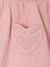 Jupe fille poches coeurs rose 4 - vertbaudet enfant 