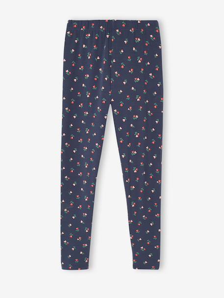 Legging fille imprimé encre+vert amande+vert d'eau+vert imprimé 2 - vertbaudet enfant 