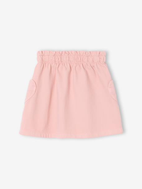 Jupe fille poches coeurs rose 2 - vertbaudet enfant 