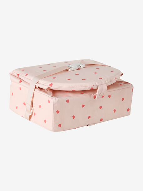 Rehausseur de chaise beige imprimé+Cherry+dans les bois+green forest+gris+Minisaurus+Mon coeur+Oies+rayé blanc 35 - vertbaudet enfant 