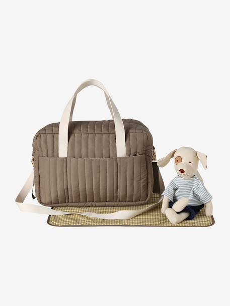 Sac à langer LINA 24h olive 1 - vertbaudet enfant 