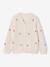 Gilet fille fantaisie en côte perlée blush+écru+vanille 7 - vertbaudet enfant 