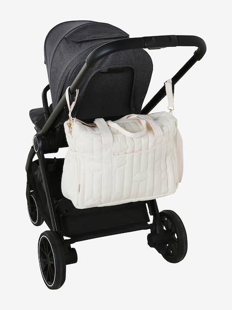 Sac à langer COLINA gaze de coton Nuages+Teddy 7 - vertbaudet enfant 