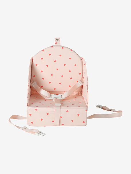 Rehausseur de chaise beige imprimé+Cherry+dans les bois+green forest+gris+Minisaurus+Mon coeur+Oies+rayé blanc 34 - vertbaudet enfant 