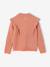 Gilet fille volants fantaisie bronze+rose poudré 5 - vertbaudet enfant 