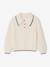 Pull fille en maille fantaisie écru 3 - vertbaudet enfant 
