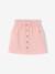 Jupe fille poches coeurs rose 1 - vertbaudet enfant 