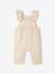 Salopette bébé fille molleton + bandeau écru+vanille 2 - vertbaudet enfant 