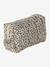 Trousse toilette Mama gaze coton beige imprimé+Mon coeur+Nuages 2 - vertbaudet enfant 