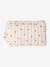 Trousse toilette Mama gaze coton beige imprimé+Mon coeur+Nuages 8 - vertbaudet enfant 