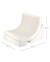 Fauteuil de jeu enfant - pouf design lune en teddy Biscuit+Cream white+Guava+Matcha 9 - vertbaudet enfant 
