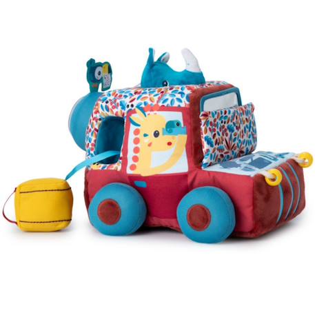Peluche d'activités Bleu, jaune, rouge 3 - vertbaudet enfant 