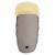 Chancelière pour poussette en peau d'agneau Love the Nature angora+Brown melange+massepain 2 - vertbaudet enfant 