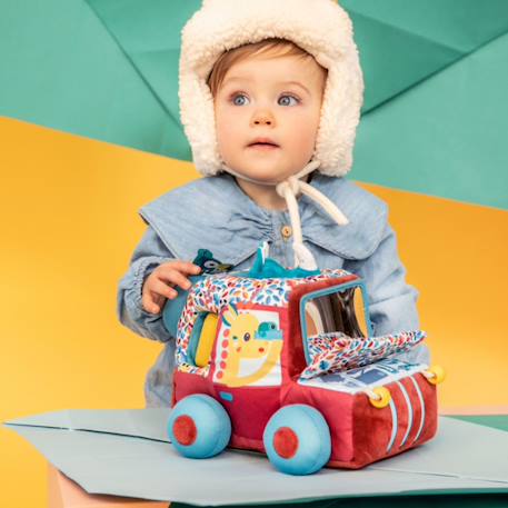 Peluche d'activités Bleu, jaune, rouge 5 - vertbaudet enfant 