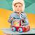 Peluche d'activités Bleu, jaune, rouge 5 - vertbaudet enfant 
