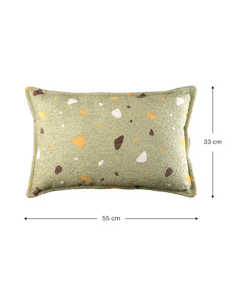 Coussin enfant rectangle design terrazzo Terrazzo marble+Terrazzo moss+Terrazzo sand 5 - vertbaudet enfant 