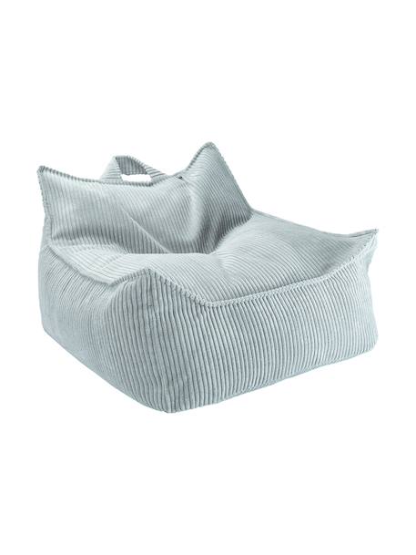 Pouf poire chambre enfant - fauteuil comfortable en velours côtelé Bluberry blue+Brown sugar+Marshmallow+Peppermint green+Pink mousse+Toffee 19 - vertbaudet enfant 