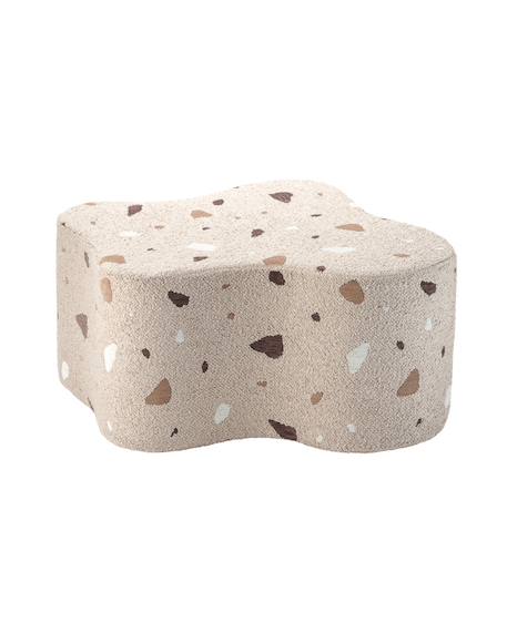 Pouf enfant nuage design terrazzo Terrazzo marble+Terrazzo moss+Terrazzo sand 13 - vertbaudet enfant 