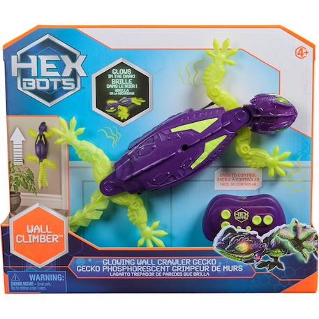 Gecko phosphorescent - grimpeur de murs - glow in the dark (rc) Vert et bleu 6 - vertbaudet enfant 