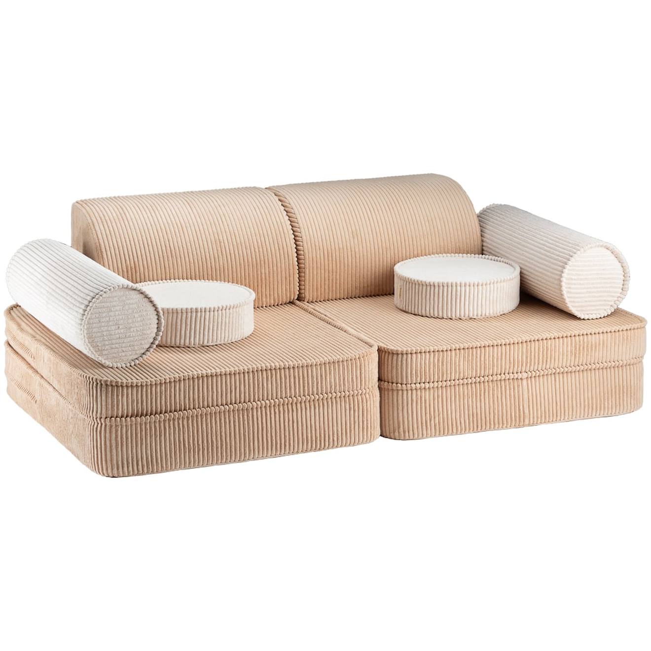 Wigiwama Settee — velours côtelé — vue 1