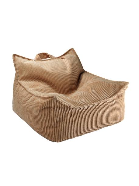 Pouf poire chambre enfant - fauteuil comfortable en velours côtelé Bluberry blue+Brown sugar+Marshmallow+Peppermint green+Pink mousse+Toffee 31 - vertbaudet enfant 