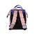 Sac à dos futé fille POL FOX Dream avec 1 grand compartiment –  CM1/CM2/collège – Rose à motifs colorés Multicolore 4 - vertbaudet enfant 