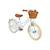 Vélo classique avec pédales de 4 à 7 ans Blanc+Crème+Rose 3 - vertbaudet enfant 