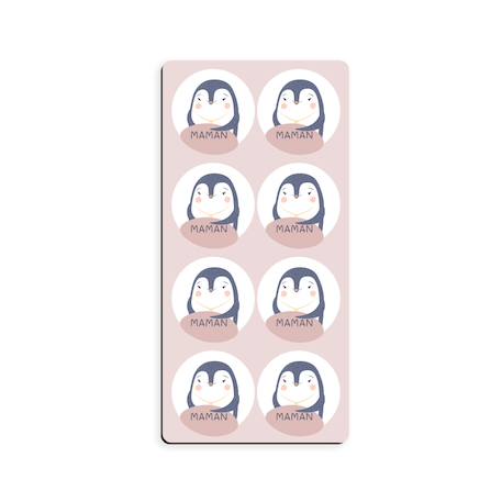 Magnet familial – organiser la semaine Maman rose+Papa vert+Papy/mamie bleu+Papy/mamie orange+Toute la famille 1 - vertbaudet enfant 