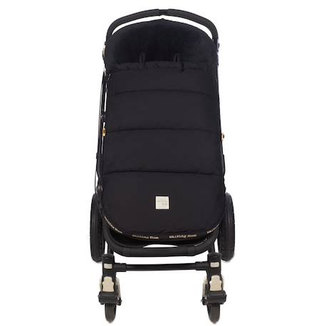 Chancelière poussette hiver eco mum black Noir 1 - vertbaudet enfant 