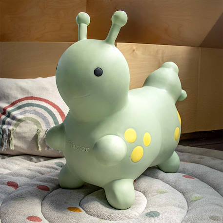Animal sauteur gonflable chenille Pistache 1 - vertbaudet enfant 