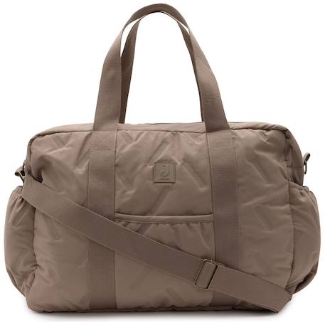 Sac à langer embossed lily sand Ecru+Marron 8 - vertbaudet enfant 