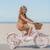 Vélo classique avec pédales de 4 à 7 ans Blanc+Crème+Rose 10 - vertbaudet enfant 