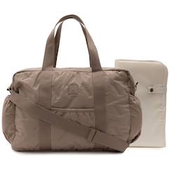 Puériculture-Sac à langer embossed lily sand