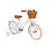 Vélo classique avec pédales de 4 à 7 ans Blanc+Crème+Rose 5 - vertbaudet enfant 