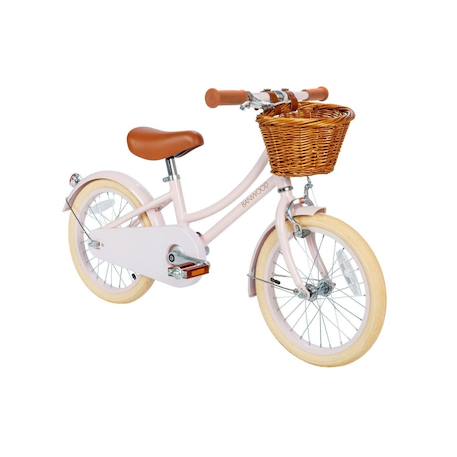 Vélo classique avec pédales de 4 à 7 ans Blanc+Crème+Rose 11 - vertbaudet enfant 
