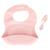 Set bavoir et cuillère yum silicone bleu Beige+Bleu+Ocre+Rose 15 - vertbaudet enfant 