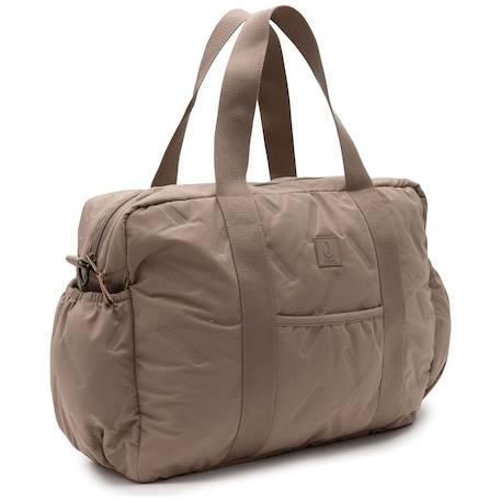 Sac à langer embossed lily sand Ecru+Marron 9 - vertbaudet enfant 