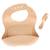 Set bavoir et cuillère yum silicone bleu Beige+Bleu+Ocre+Rose 2 - vertbaudet enfant 