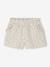 Short fille taille en gaze de coton beige+bleu pâle+rose+vert sauge 1 - vertbaudet enfant 