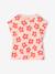 Lot de 3 tee-shirts fille fantaisie manches courtes bleu grisé+bleu pâle+rose poudré 16 - vertbaudet enfant 