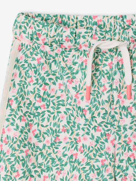 Short fille sport en molleton écru+marine+vanille+vert d'eau 9 - vertbaudet enfant 