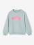 Sweat fille message positif rose pâle+vert d'eau 6 - vertbaudet enfant 