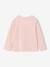 T-shirt fille imprimé manches longues écru+marine+rose pâle 9 - vertbaudet enfant 