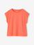 Lot de 3 tee-shirts fille fantaisie manches courtes bleu grisé+bleu pâle+rose poudré 17 - vertbaudet enfant 