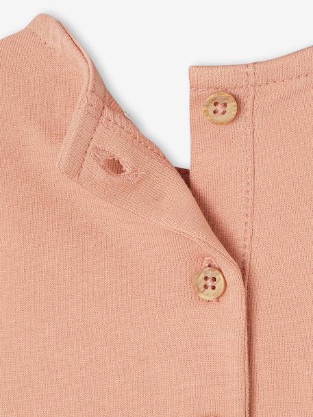 Robe bébé naissance avec body intégré vieux rose 5 - vertbaudet enfant 