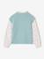 Pull 2 en 1 fille manches bleu grisé+rose 3 - vertbaudet enfant 